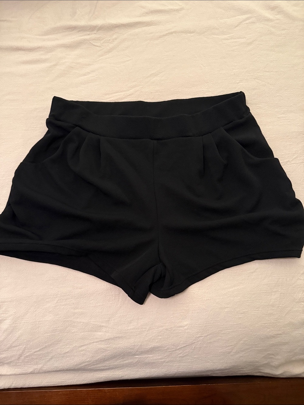 SHEIN Black High-Waist Shorts